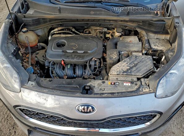 KNDPM3AC0N7000043 2022 KIA SPORTAGE Silver Rear interior view
