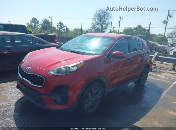 KNDPM3AC0N7945929 2022 KIA SPORTAGE Red Передня ліва чверть