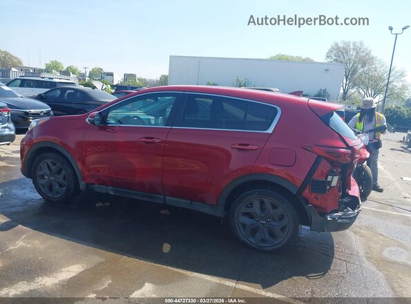 KNDPM3AC0N7945929 2022 KIA SPORTAGE Red Панорамний вид салону 360°