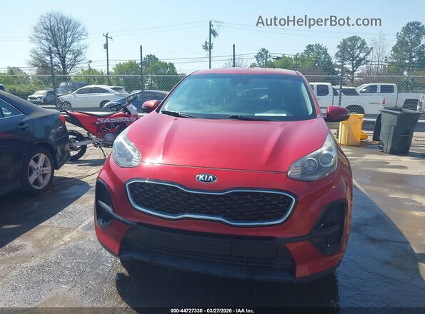 KNDPM3AC0N7945929 2022 KIA SPORTAGE Red Вид щитка приладів