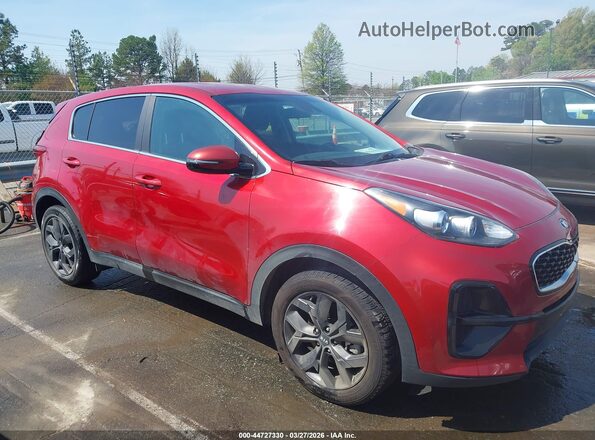 KNDPM3AC0N7945929 2022 KIA SPORTAGE Red Вид задньої частини салону