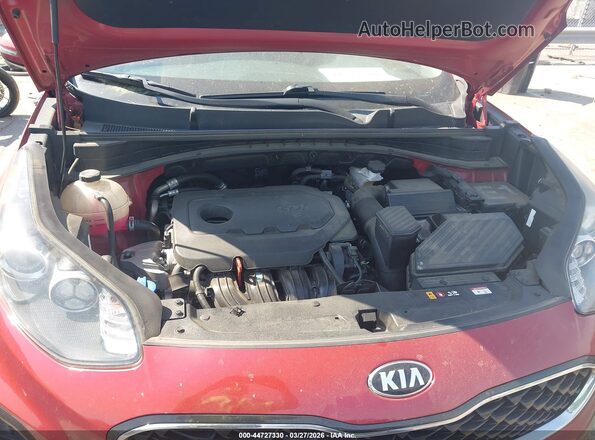 KNDPM3AC0N7945929 2022 KIA SPORTAGE Red Вид ззаду