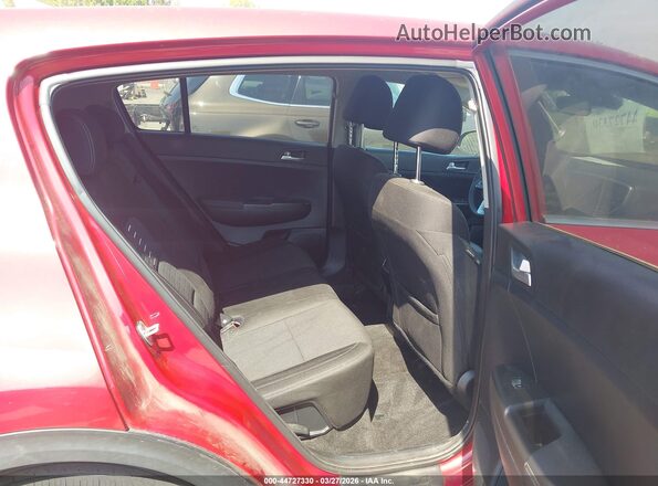 KNDPM3AC0N7945929 2022 KIA SPORTAGE Red Вид наклейки з VIN-кодом