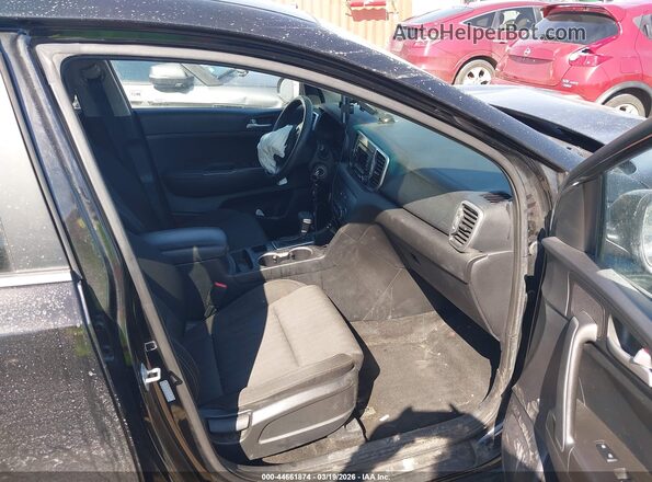 KNDPM3AC1K7610027 2019 KIA SPORTAGE Black Вид салону спереду