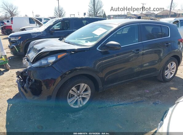 KNDPM3AC1K7610027 2019 KIA SPORTAGE Black Передня ліва чверть