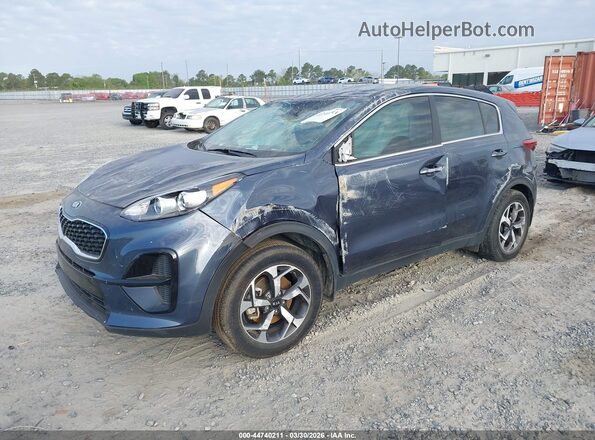 KNDPM3AC1N7994766 2022 KIA SPORTAGE Dark Blue Przód lewy