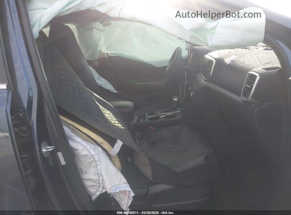 KNDPM3AC1N7994766 2022 KIA SPORTAGE Dark Blue Widok wnętrza z przodu