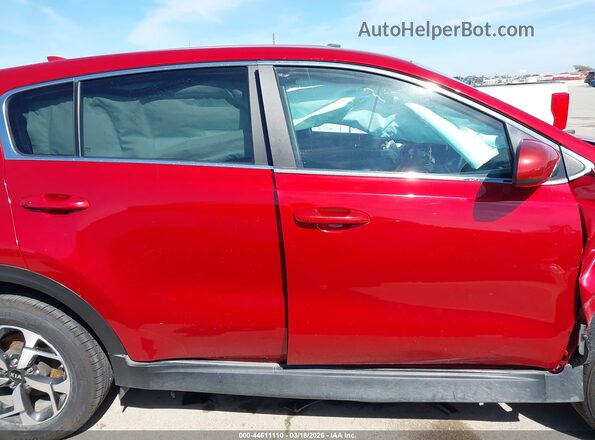 KNDPM3AC2N7008385 2022 KIA SPORTAGE Red Vista interior de 360 grados