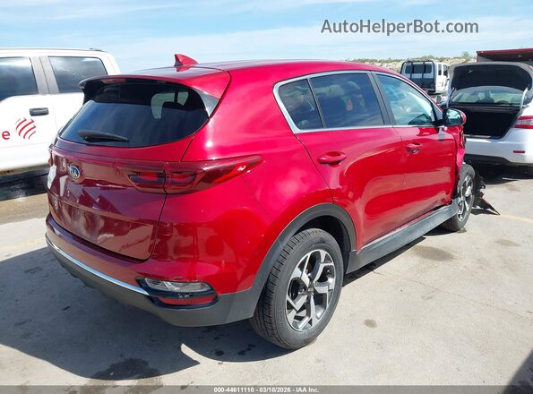 KNDPM3AC2N7008385 2022 KIA SPORTAGE Red Trasero derecho