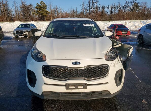 KNDPM3AC3J7330737 2018 KIA SPORTAGE White Вид спереду