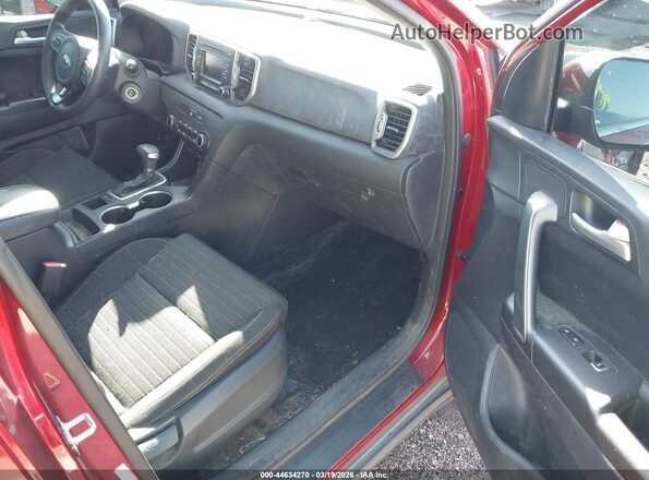 KNDPM3AC4H7051825 2017 KIA SPORTAGE Red წინა სალონის ხედი