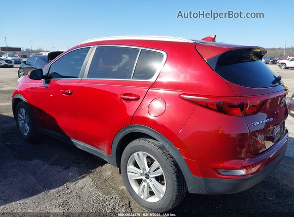 KNDPM3AC4H7051825 2017 KIA SPORTAGE Red სალონის 360-გრადუსიანი ხედი