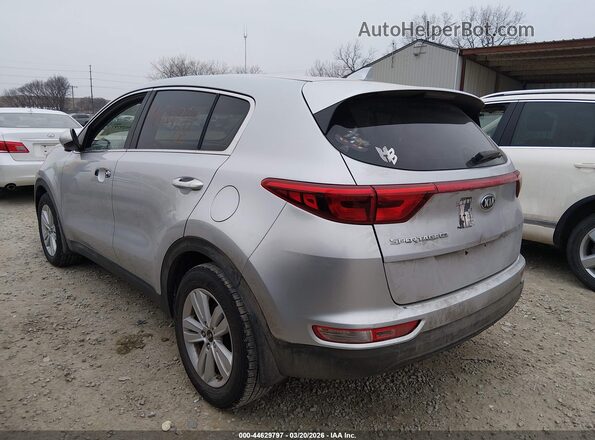 KNDPM3AC4J7382913 2018 KIA SPORTAGE Silver Rear left