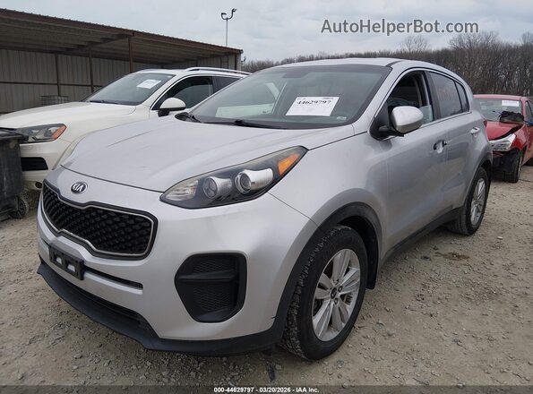 KNDPM3AC4J7382913 2018 KIA SPORTAGE Silver Front left