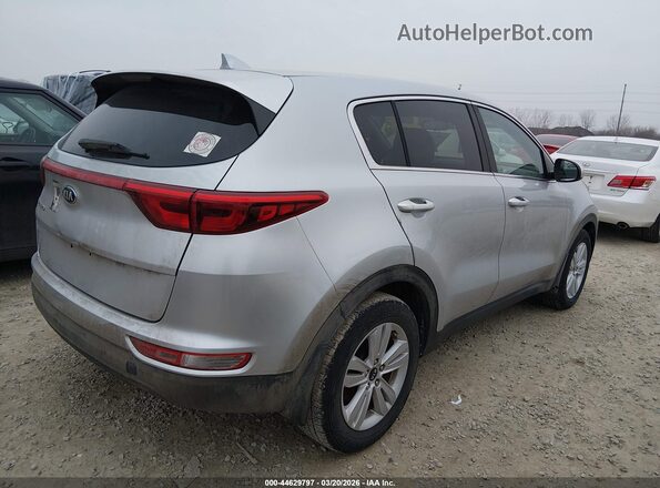 KNDPM3AC4J7382913 2018 KIA SPORTAGE Silver Rear right