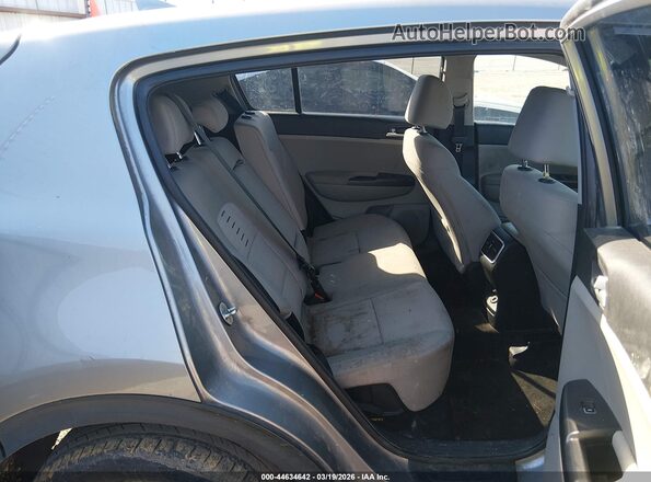 KNDPM3AC4N7958182 2022 KIA SPORTAGE Silver Вид наклейки з VIN-кодом