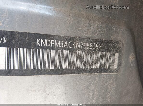 KNDPM3AC4N7958182 2022 KIA SPORTAGE Silver Вид підкапотного простору
