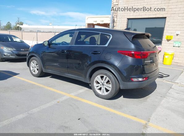 KNDPM3AC6H7157113 2017 KIA SPORTAGE Black Rear left