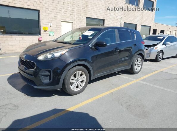 KNDPM3AC6H7157113 2017 KIA SPORTAGE Black Front left