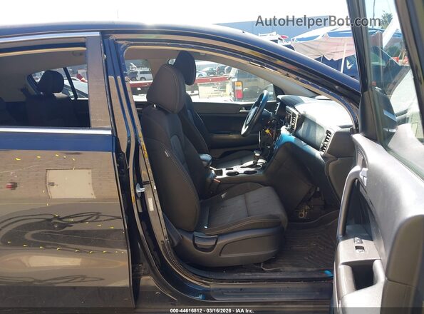 KNDPM3AC6H7157113 2017 KIA SPORTAGE Black Front interior view