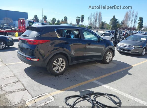 KNDPM3AC6H7157113 2017 KIA SPORTAGE Black Rear right