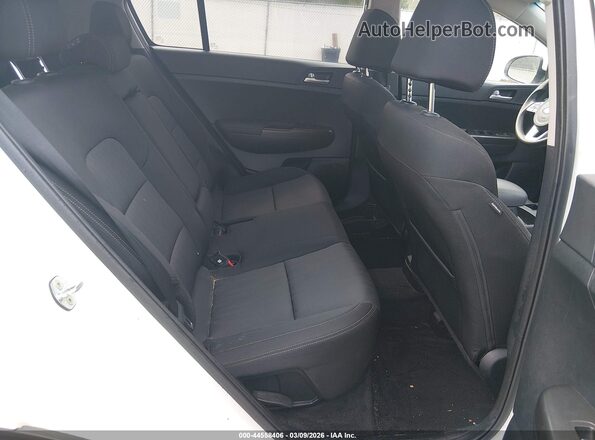 KNDPM3AC6N7968731 2022 KIA SPORTAGE White VIN კოდის სტიკერის ხედი