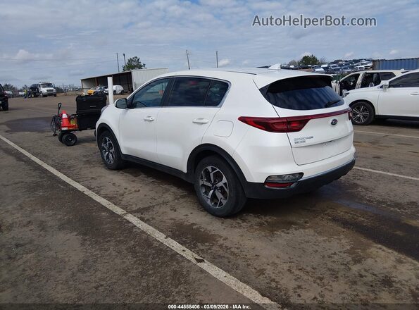 KNDPM3AC6N7968731 2022 KIA SPORTAGE White უკანა მარცხენა