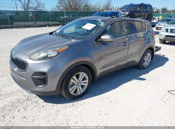 KNDPM3AC7H7238220 2017 KIA SPORTAGE Silver Передня ліва чверть