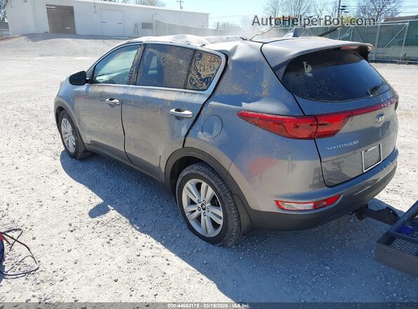 KNDPM3AC7H7238220 2017 KIA SPORTAGE Silver Задня ліва чверть