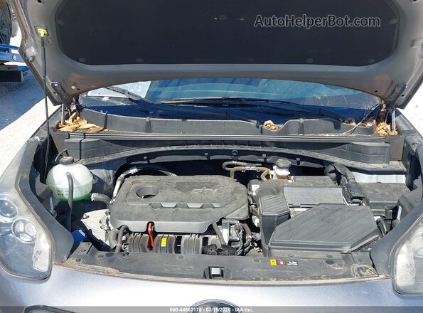 KNDPM3AC7H7238220 2017 KIA SPORTAGE Silver Вид ззаду
