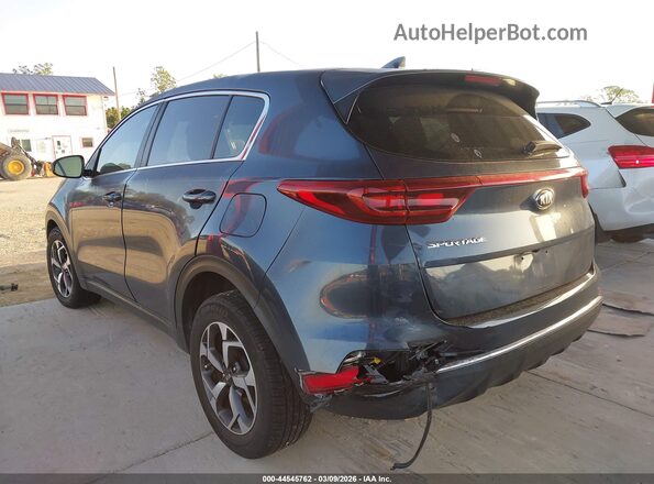 KNDPM3AC7M7848287 2021 KIA SPORTAGE Blue Tył lewy