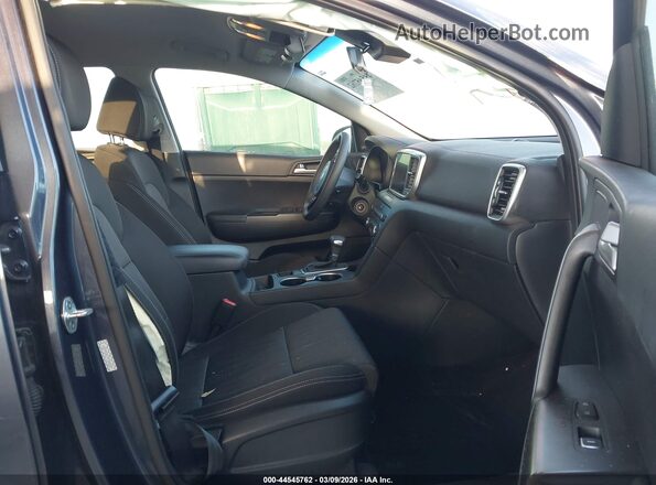 KNDPM3AC7M7848287 2021 KIA SPORTAGE Blue Widok wnętrza z przodu