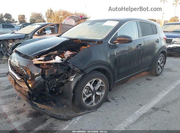 KNDPM3AC7N7975865 2022 KIA SPORTAGE Black Передня ліва чверть