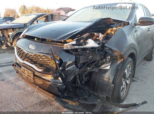 KNDPM3AC7N7975865 2022 KIA SPORTAGE Black Вид спереду