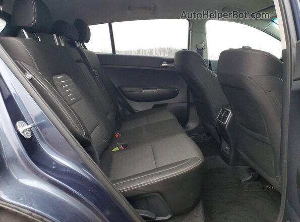 KNDPM3AC8M7857192 2021 KIA SPORTAGE Blue Вид задньої частини салону