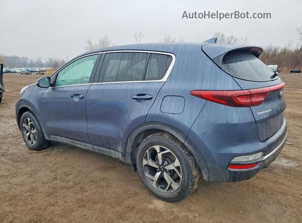 KNDPM3AC8M7857192 2021 KIA SPORTAGE Blue Задня ліва чверть