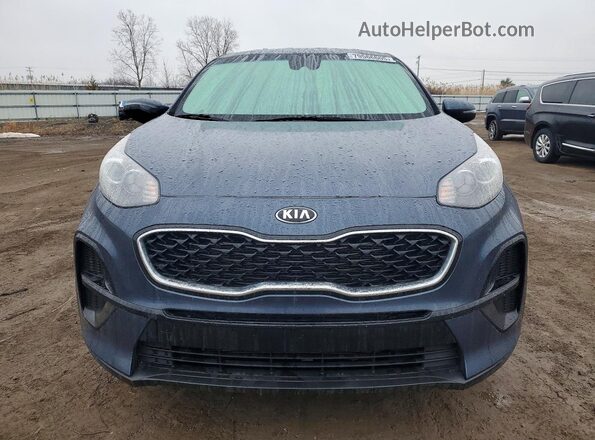 KNDPM3AC8M7857192 2021 KIA SPORTAGE Blue Вид спереду