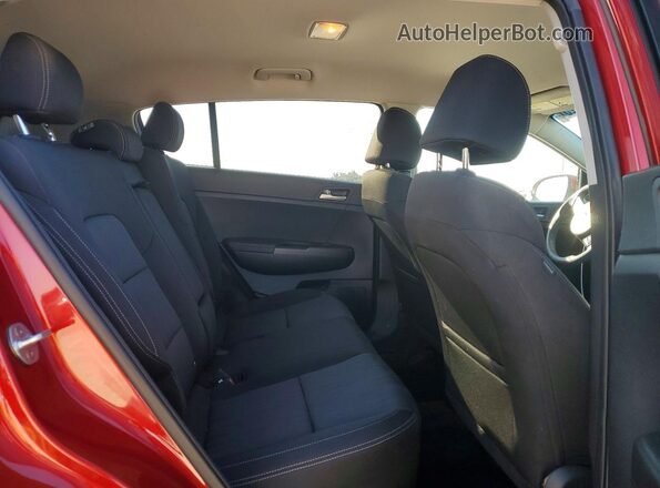 KNDPM3AC8M7859511 2021 KIA SPORTAGE Red Սալոնի հետևի տեսք