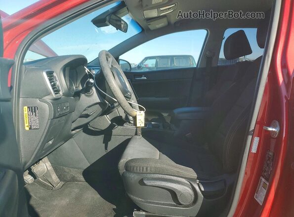 KNDPM3AC8M7859511 2021 KIA SPORTAGE Red Սալոնի դիմացի տեսք