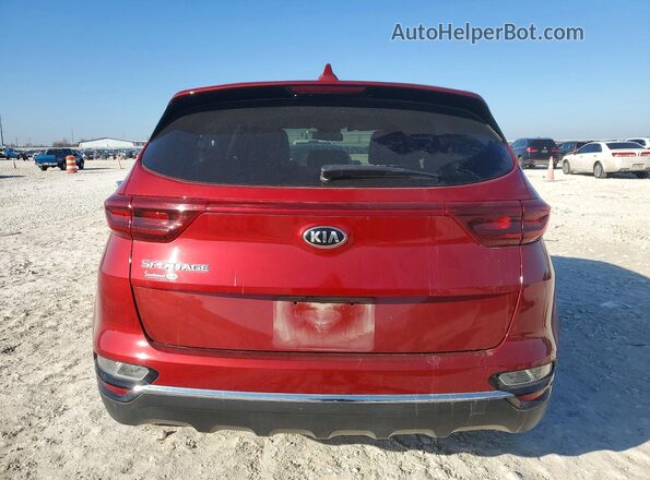 KNDPM3AC8M7859511 2021 KIA SPORTAGE Red Հետևի տեսք
