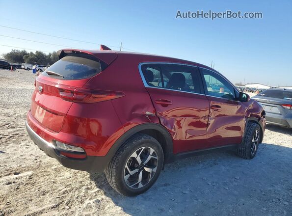 KNDPM3AC8M7859511 2021 KIA SPORTAGE Red Հետևի աջ