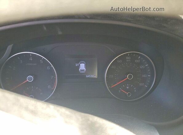 KNDPM3AC8M7890838 2021 KIA SPORTAGE Gray Вид щитка приладів