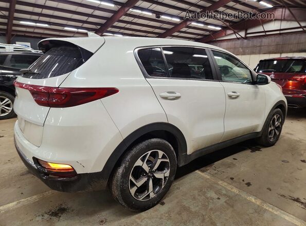 KNDPM3AC8M7932649 2021 KIA SPORTAGE Белый Задняя правая четверть
