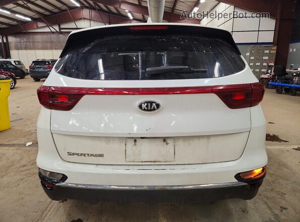 KNDPM3AC8M7932649 2021 KIA SPORTAGE Белый Вид сзади