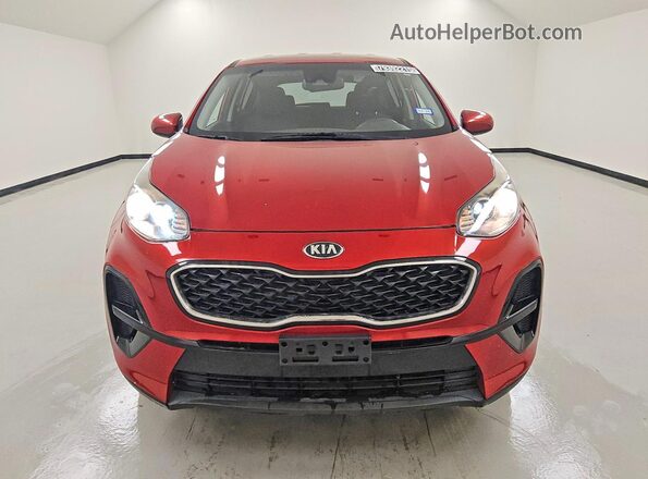 KNDPM3AC9M7884823 2021 KIA SPORTAGE Red Вид спереду