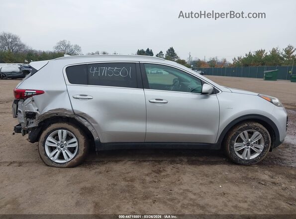 KNDPMCAC0H7043379 2017 KIA SPORTAGE Silver Սալոնի 360 աստիճան տեսք