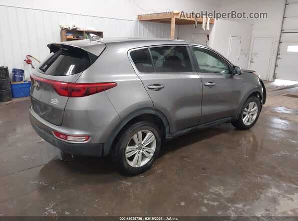 KNDPMCAC0J7445408 2018 KIA SPORTAGE Gray Задня права чверть