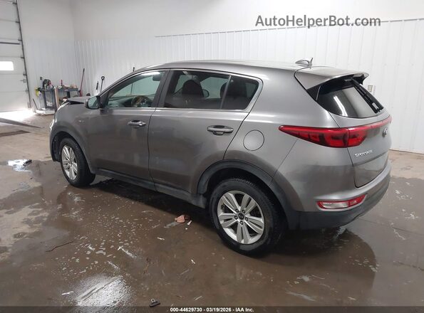 KNDPMCAC0J7445408 2018 KIA SPORTAGE Gray Задня ліва чверть