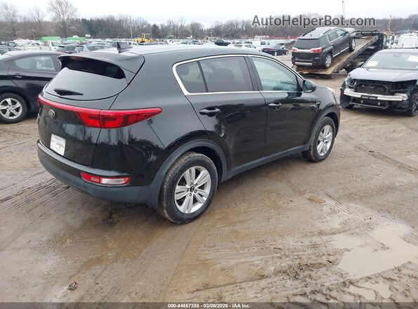 KNDPMCAC1K7613428 2019 KIA SPORTAGE Черный Задняя правая четверть