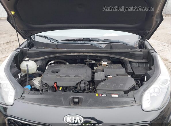 KNDPMCAC1K7613428 2019 KIA SPORTAGE Черный Вид сзади